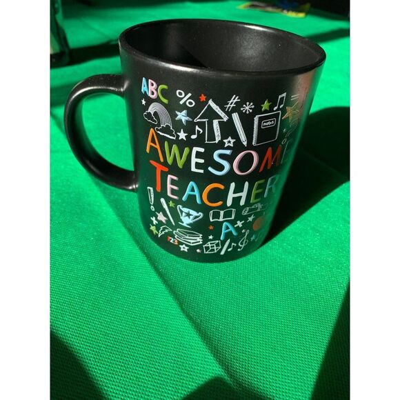 Awesome Teacher Oversized Coffee Mug by Primo Design - Picture 3 of 4